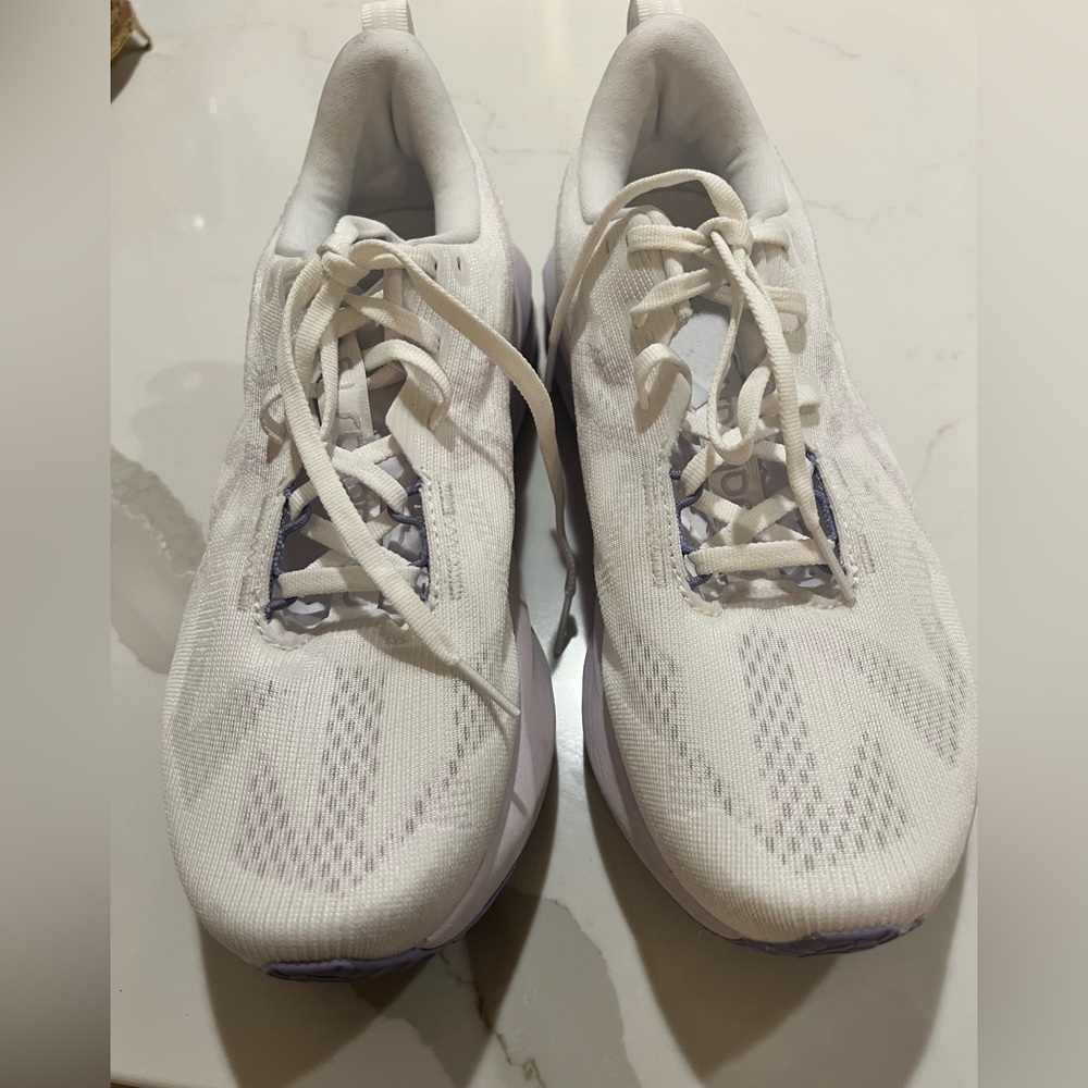 Asics White and Gray Athletic Shoes - Picture 8 of 8